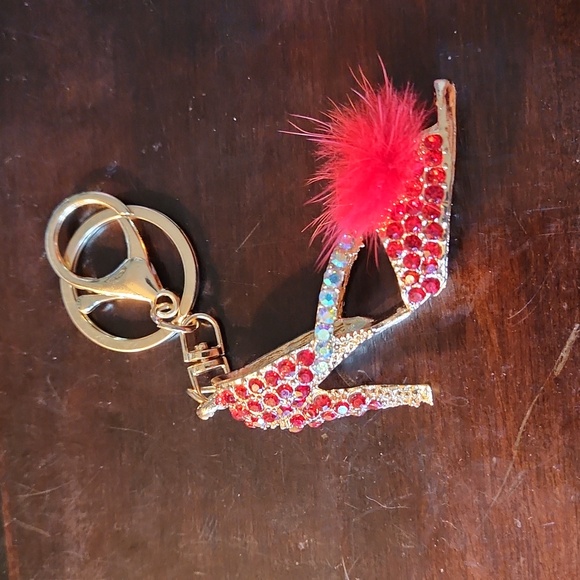 BLING HIGH HEEL KEYCHAIN - Picture 2 of 2